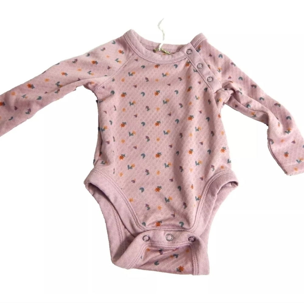 Patagonia Baby Floral Capilene Bodysuit